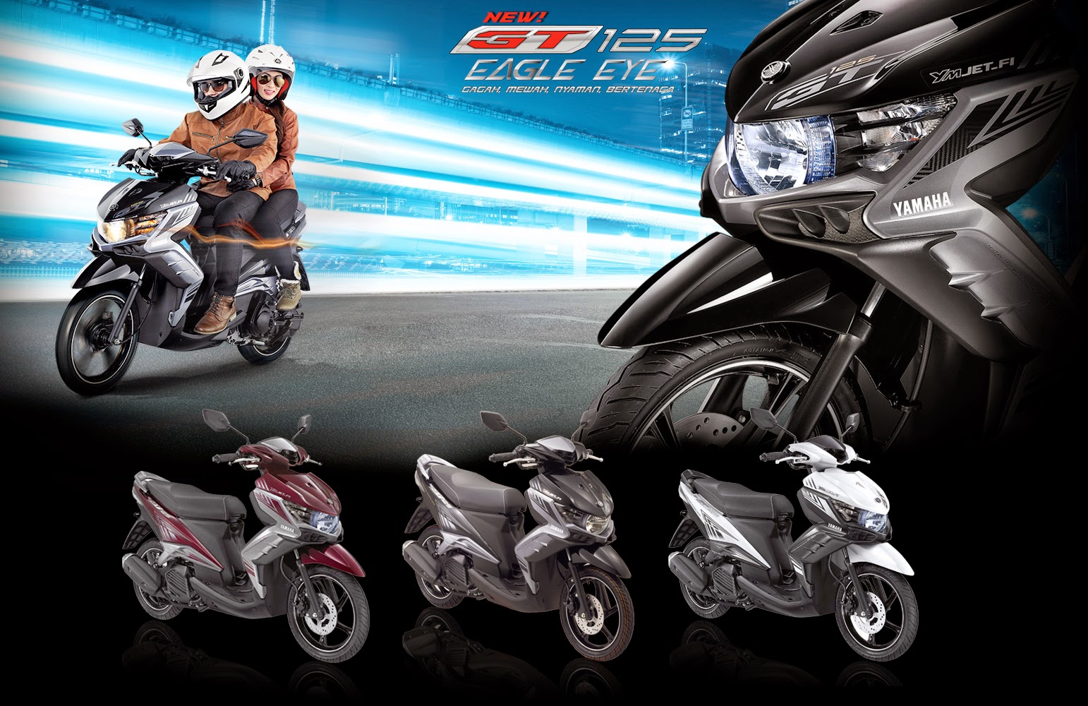 มีการปรับปรุงด้านดีไซน์หรือสีใหม่ใน Yamaha GT125 2024 หรือไม่? 1