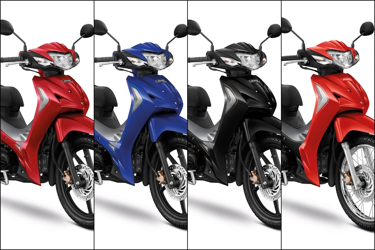 สีรถ Honda Wave 110i 2024 ยอดนิยม 5